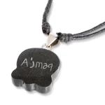 Jade pendant necklace, 'Mayan Compassion' - Mayan Compassion Nahual-Inspired Jade Pendant Necklace