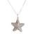 Sterling silver pendant necklace, 'Ocean Stardom' - Sea Life-Inspired Sterling Silver Starfish Pendant Necklace
