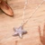 Sterling silver pendant necklace, 'Ocean Stardom' - Sea Life-Inspired Sterling Silver Starfish Pendant Necklace