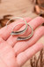 Sterling silver half-hoop earrings, 'Anticlastic Florentino' - Oxidized Sterling Silver Half-Hoop Earrings from Guatemala