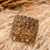Coconut shell comb, 'Organic Beauty' - Eco-Friendly Coconut Shell Comb Handcrafted in El Salvador
