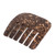 Coconut shell comb, 'Organic Beauty' - Eco-Friendly Coconut Shell Comb Handcrafted in El Salvador