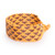 Pulsera de cuentas - Pulsera De Pulsera De Corazón Con Cuentas De Color Marrón Naranja