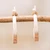 Sterling silver half-hoop earrings, 'Gleaming Minimalism' - Minimalist Modern Polished Sterling Silver Half-Hoop Earring