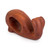 Wood figurine, 'Oceanic Adventures' - Whale-Shaped Mahogany Wood Figurine Handmade in Guatemala