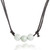 Jade pendant necklace, 'Sweetest Trio' - Adjustable Pendant Necklace with 3 Apple Green Jade Beads