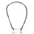 Jade pendant necklace, 'Sweetest Trio' - Adjustable Pendant Necklace with 3 Apple Green Jade Beads