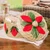 Natural fiber tortilla warmer, 'Taco Fiesta' - Woven Embroidered Floral Natural Fiber Tortilla Warmer
