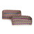 Handwoven nesting baskets, 'Optimal Organization' (pair) - Pair of Eco-Friendly Recycled Nesting Baskets Woven by Hand