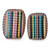 Handwoven nesting baskets, 'Optimal Organization' (pair) - Pair of Eco-Friendly Recycled Nesting Baskets Woven by Hand
