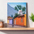 'Chimney of Antigua' - Oil Painting of Traditional Chimney in a Street of Guatemala