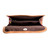 Leather-accented cotton sling bag, 'Nights of the Tropic' - Classic Multicolor Leather-Accented 100% Cotton Sling Bag