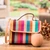 Leather-accented cotton sling bag, 'Nights of the Tropic' - Classic Multicolor Leather-Accented 100% Cotton Sling Bag