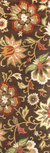 Hand-tufted textured wool brown/multi area rug, 'Deep Medley' - Hand-Tufted Textured Wool Brown/Multi Area Rug (image 2f) thumbail