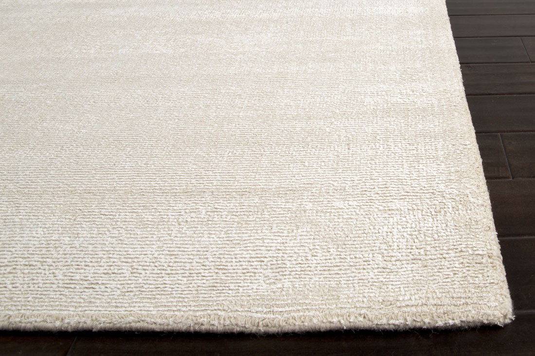 Hand Loomed Striped Ivory Wool Blend Area Rug Ivory Summer NOVICA