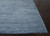 Hand loomed blue striped wool blend area rug, 'Denim Mist' - Hand Loomed Striped Denim Blue Wool Blend Area Rug