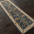Hand-tufted area rug, 'Bluebell Spires' - Hand-Tufted 100% Wool Area Rug in Blues and Ivory (image 2g) thumbail
