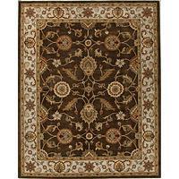 Indian Runner Rugs At Novica Clic Oriental Brown Ivory Wool Area Rug Earth Orient