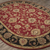 Classic oriental red/black wool area rug, 'Crimson Orient' - Classic Oriental Red/Black Wool Area Rug (image 2e) thumbail
