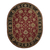 Classic oriental red/black wool area rug, 'Crimson Orient' - Classic Oriental Red/Black Wool Area Rug (image 2g) thumbail