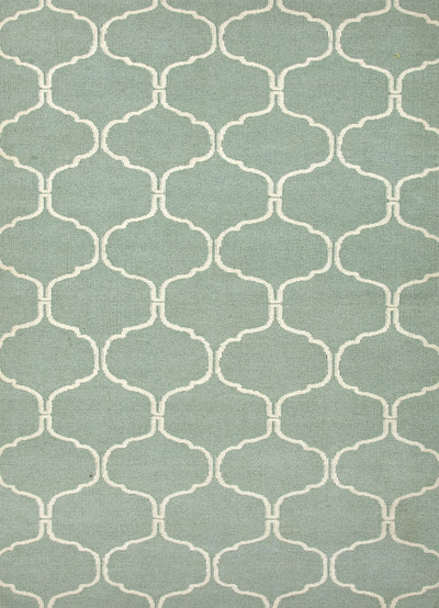Flat Weave Geometric Blue Ivory Wool Area Rug Seafoam Winslow Novica Flat Weave Geometric Blue Ivory Wool Area Rug Seafoam Winslow