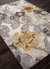 Modern floral ivory/yellow wool blend area rug, 'Garden in Neutral' - Modern Floral Ivory/Yellow Wool Blend Area Rug (image 2c) thumbail