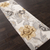 Modern floral ivory/yellow wool blend area rug, 'Garden in Neutral' - Modern Floral Ivory/Yellow Wool Blend Area Rug (image 2g) thumbail