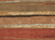 Modern abstract orange/brown wool blend area rug, 'Spiced Layers' - Modern Abstract Orange/Brown Wool Blend Area Rug (image 2e) thumbail