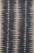 Modern geometric blue/ivory wool area rug, 'Teardrop' - Modern Geometric Blue/Ivory Wool Area Rug thumbail