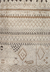 Modern Moroccan wool area rug, 'Elra' - Modern Moroccan Ivory/Taupe Wool Area Rug thumbail