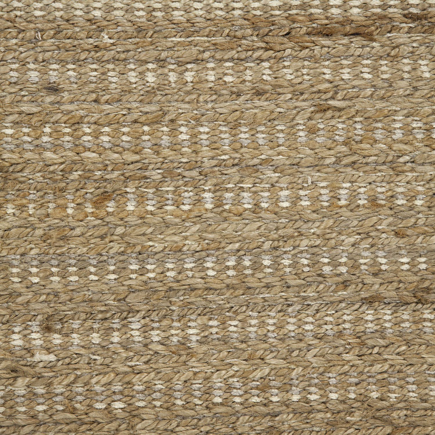 Natural Jute and Rayon Hand Loomed Area Rug in Taupe/Ivory Zusa NOVICA
