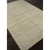 Jute and rayon area rug, 'Hurri' - Hand Loomed Solid Buff/Ivory Jute and Rayon Area Rug