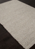 Strukturierter Ton-in-Ton-Teppich aus grauer Wolle