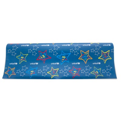 UNICEF gift wrap, 'Children in Stars' - Unicef Stylish Gift Wrapping Paper