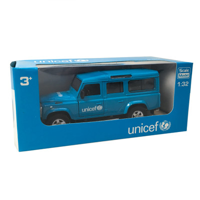 UNICEF Vintage Land Rover - Unicef Model Car