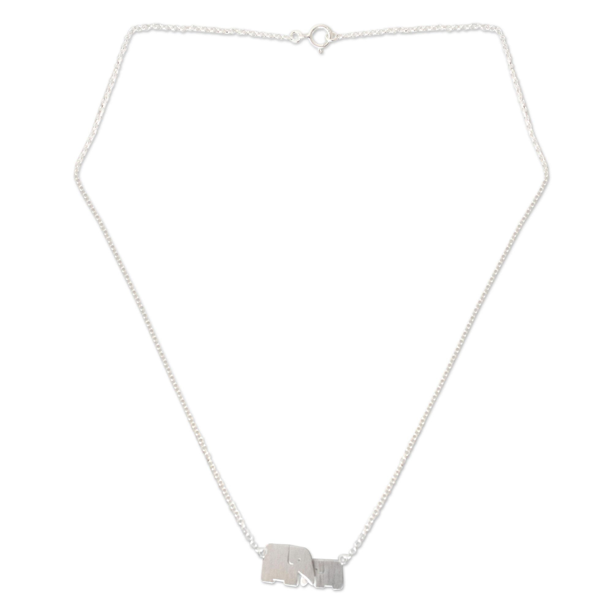 Unicef UK Market | Unique Artisan Necklace - Loving Elephant Jewelry ...