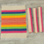Zapotec cotton placements, 'Fiesta Hues' (set of 4) - Handwoven Placements in Multicolour Stripes (image 2) thumbail