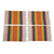 Zapotec cotton placements, 'Fiesta Hues' (set of 4) - Handwoven Placements in Multicolour Stripes thumbail