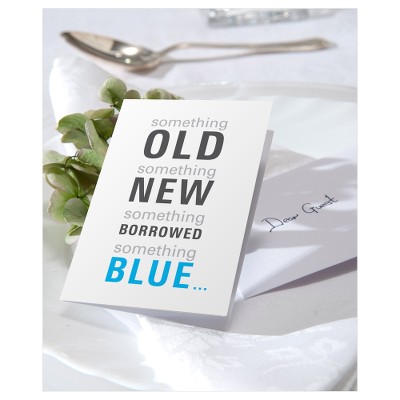 Inspired Gifts Wedding Favours (Mixed Bag 60) - 'Something Blue' Wedding Favours