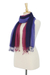 Cotton scarves, 'Colors of Experience' (pair) - Cotton Scarf set (image 2c) thumbail