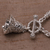 Sterling silver charm bracelet, 'Sound of a Bell' - Sterling Silver Charm Bracelet (image 2d) thumbail