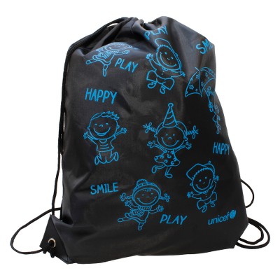 UNICEF Drawstring Bag 'Happy Play Smile' - UNICEF Drawstring Bag