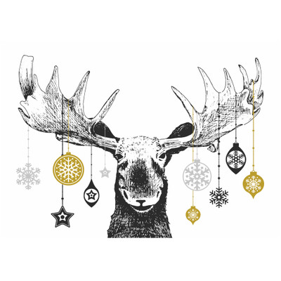 Unicef Charity Christmas Cards (Set of 10), 'Festive Animals' - Unicef Charity Christmas Cards