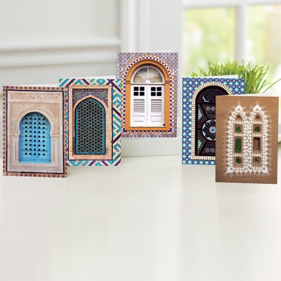 UNICEF everyday cards, 'Moorish Mystique' (set of 12) - Unicef Charity Greeting Cards