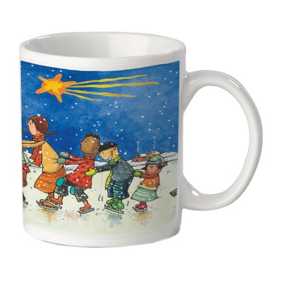 Shooting Star UNICEF Ceramic Holiday Mug - Unicef Ceramic Mug