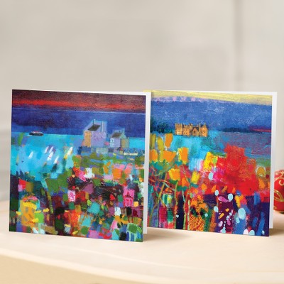 UNICEF everyday cards, 'Scottish Landmarks' (set of 10) - Unicef Charity Greeting Cards