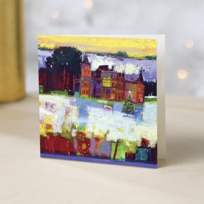 Unicef Charity Christmas Cards (Set of 10), 'Scottish Snow Scene' - Unicef Charity Christmas Cards (Set of 10)
