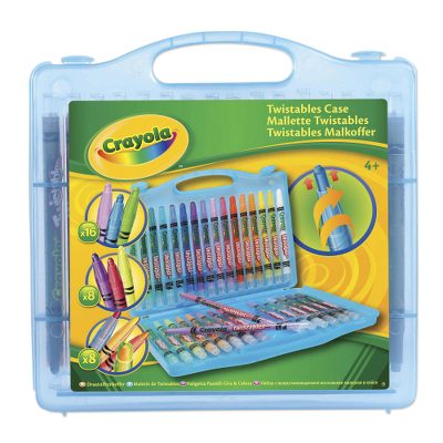 Crayola Twistables Case - Blue - Crayola Twistables Crayons Case - Blue