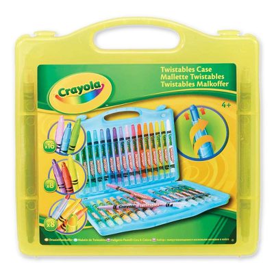 Crayola Twistables Case - Yellow - Crayola Twistables Crayon set