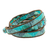 Glass beaded wrap bracelet, 'Country River' - Colorful Glass Beaded Wrap Bracelet from Guatemala (image 2d) thumbail